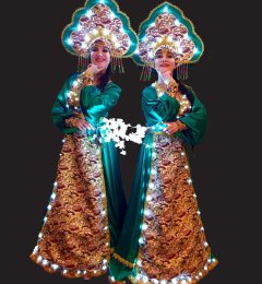 Русский хороводный номер «Калинка»